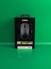 Pulsar X2 CrazyLight Wireless Gaming Mouse Jet Black Medium 8K Polling picture