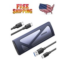 Compact Tool-Free USB C NVMe SSD Enclosure with Silicone Case - 8TB Capacity picture