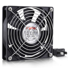 EC 120Mm X 25Mm AC Axial Small Exhaust Fan 110V 120V Dual Ball picture