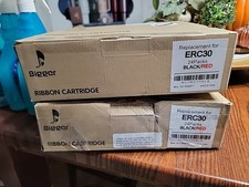 48pk- Replacement for ERC30 - Ribbon Cartridges - Black/Red ERC-30, ERC 30 34 38 picture