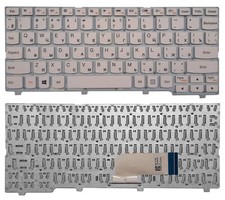 Original Lenovo Ideapad 100S-11IBY Laptop UKRAINIAN Keyboard WHITE QWERTY picture