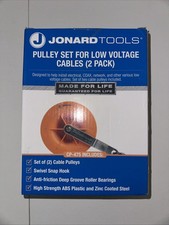 Jonard Tools CP-475 Cable Pulley Set (2-Pack) for Low Voltage Electrical, Net... picture