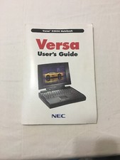 NEC Versa 2205C Notebook User Guide Manual picture