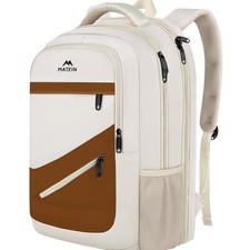 17.3 Inch Womens Laptop Backpack, Water Resistant Work Business Backpack with... picture