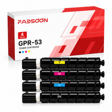 GPR53 4PK Replacement Toner for iR ADV C3325i C3330i C3525i C3530i DX C3725i 4pk picture