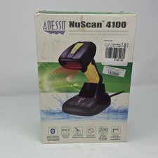 Adesso Bluetooth CCD 1D Handheld Barcode Scanner Black/Yellow NUSCAN 4100B picture