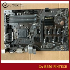 FOR GIGABYTE GA-B250-FINTECH DDR4*4 64GB LGA1151 VGA DVI-D Motherboard Test OK picture