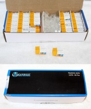Everest Media Solutions 50 Pieces CAT6 Connectors ~ Keystone Jacks ~ Open Box picture