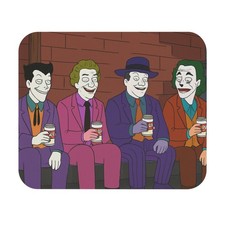 King of the Joker Mouse Pad Animated Series 1966 1989 2019 Batman Customized NEW picture