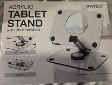 Vivitar Acrylic Tablet Stand W/360 Degree Rotation picture