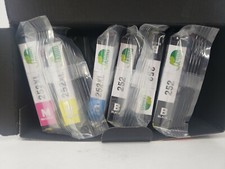 JARBO SUPPLIES 252XL MAGENTA YELLOW CYAN + THREE 252 BLACK INK CARTRIDGES  picture