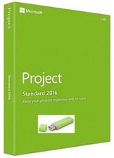 Microsoft Project 2016 Standard -  Genuine Unused License Key - 1 PC key - (New) picture