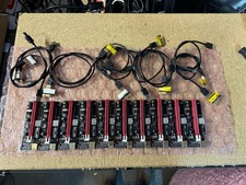 10 x GPU Riser PCE164P-N08 VER009S PCI-E 1X TO 16X ADAPTER LOT 10 picture