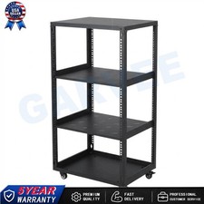 15U 20U Open Frame Server Rack with Casters Wall Mount or Floor for IT and AV picture