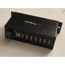 StarTech 7-Port Industrial USB 2.0 Hub - Mountable, Rugged (ST7200USBM) - picture