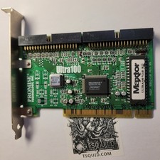 Promise Technology Ultra100 PDC20267 PCI IDE Controller Card Maxtor 9952-10 B5 picture