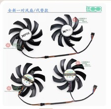 For XFX R9 390 280 280X Black Wolf R9 270 270X Graphics Card Cooling Fan === picture