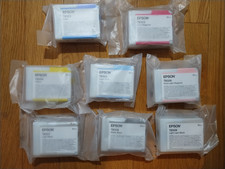 2021 Genuine Lot Epson Ink T8502-T8504-T8505-T8506-T8507-T8509 SureColor SC-P800 picture