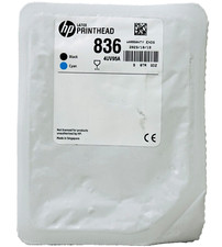 New Genuine HP 836 Black & Cyan (4UV95A) Printhead Cartridge Latex 700 picture
