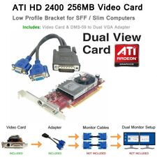 ATI Radeon MT HIGH Profile Dual Monitor Video Card 256MB DDR2 PCI-E x16 VGA HD picture