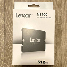 Lexar NS100 512GB 2.5in SATA 6Gb/s Internal SSD 550MB/s Read Black picture