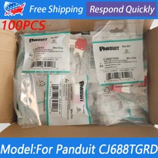 100PCS For Panduit Gigabit Cat 6 RJ45 CJ688TGRD Network Jack Module US picture