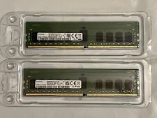 Samsung 32GB 2x16GB PC4-21300 DDR4 2666MHz ECC Registered Server Memory picture