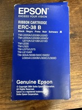 Epson BLK Ribbon Cartridge ERC-38B(NEW); fits TM-U200, TM-U210, TM-U220, TM-U230 picture