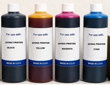 COMPATIBLE BULK INK REFILL KIT FOR Afinia L301 Label Printer (4,000ML) CYMK picture