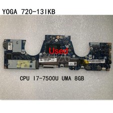 LA-E551P For Lenovo Yoga 720-13IKB Motherboard CPU I7-7500U UMA 8GB 5B20N68033 picture