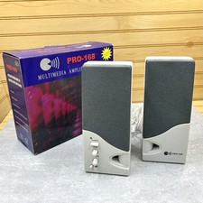 PRO-168 Multimedia Amplifier Speaker System 3D Sound Computer UNUSED EXCELLENT picture