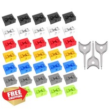 PoParttg 35 USB Port Blockers 3 Locks Mixed picture
