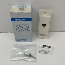 Lutron Satin SC-PJ-BI Phone Jack BISCUIT Color Matte Texture picture