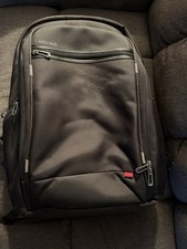OUTJOY Padded Laptop Backpack w/ USB Large Black picture