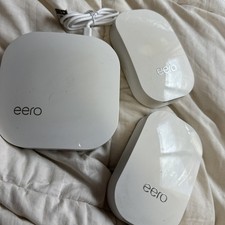 Eero B010001 and 2x: D010001 Wireless Wi-Fi Router System (Lot of 3) picture