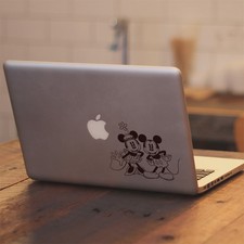 Disney Retro Mickey Minnie Vinyl Decal Sticker for Macbook Air Pro Laptop picture
