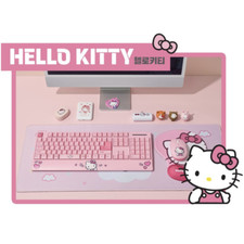 Sanrio Hello Kitty Wireless Keyboard Mouse Combo Set Korean/English picture