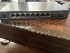 TP-LINK T1500G-10MPS JetStream 8-Port Gigabit Smart POE+ Switch w/2 SFP Slots picture