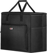 Desktop Computer Carrying Case, Padded Nylon Carry Tote Bag for Transporting Com picture