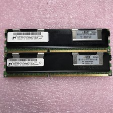 HP 8GB 2x4GB 4Rx8 PC3-8500R-7-10HP Server Ram MT36JSZ51272PDY-1G1D1DD picture