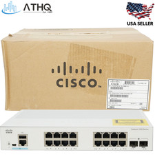Cisco C1000-16T-E-2G-L 16-Port Gigabit Ethernet Managed Switch non-PoE Refresh picture