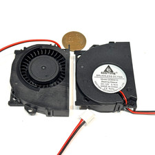 2 Pack GDSTime 5010 quiet 12v Blower fan 2 Pin computer 5410 50mm 40mm 10mm E240 picture