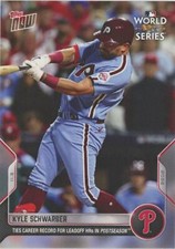 2022 Topps Now Kyle Schwarber World Series #1151 picture