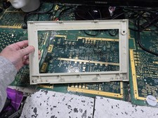Compaq III Portable Exact INTACT FRONT SCREEN COVER ONLY-Just OK Cosmetic-READ picture
