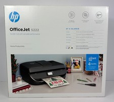 HP OfficeJet 5222 All-in-One Wireless Color Inkjet Printer Brand New picture