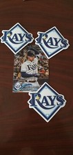 3 of Tampa Bay Rays themed Stickers Decal picture