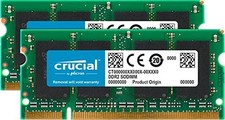 Crucial 4GB Kit (2GBx2) DDR2 667MHz (PC2-5300) CL5 SODIMM 200-Pin Notebook Me... picture