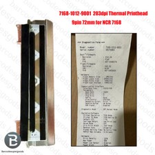 1PC X 7168-1012-9001 Thermal Printhead 9pin 72mm 203dpi for NCR 7168 picture