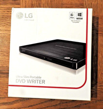 LG Storage GP60NB50 External Ultra Slim DVDRW 8x- Black [NEW IN SEALED BOX] picture