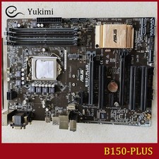 FOR ASUS B150-PLUS DDR4*4 64GB LGA 1151 VGA DVI ATX Ｍotherboard Test OK picture